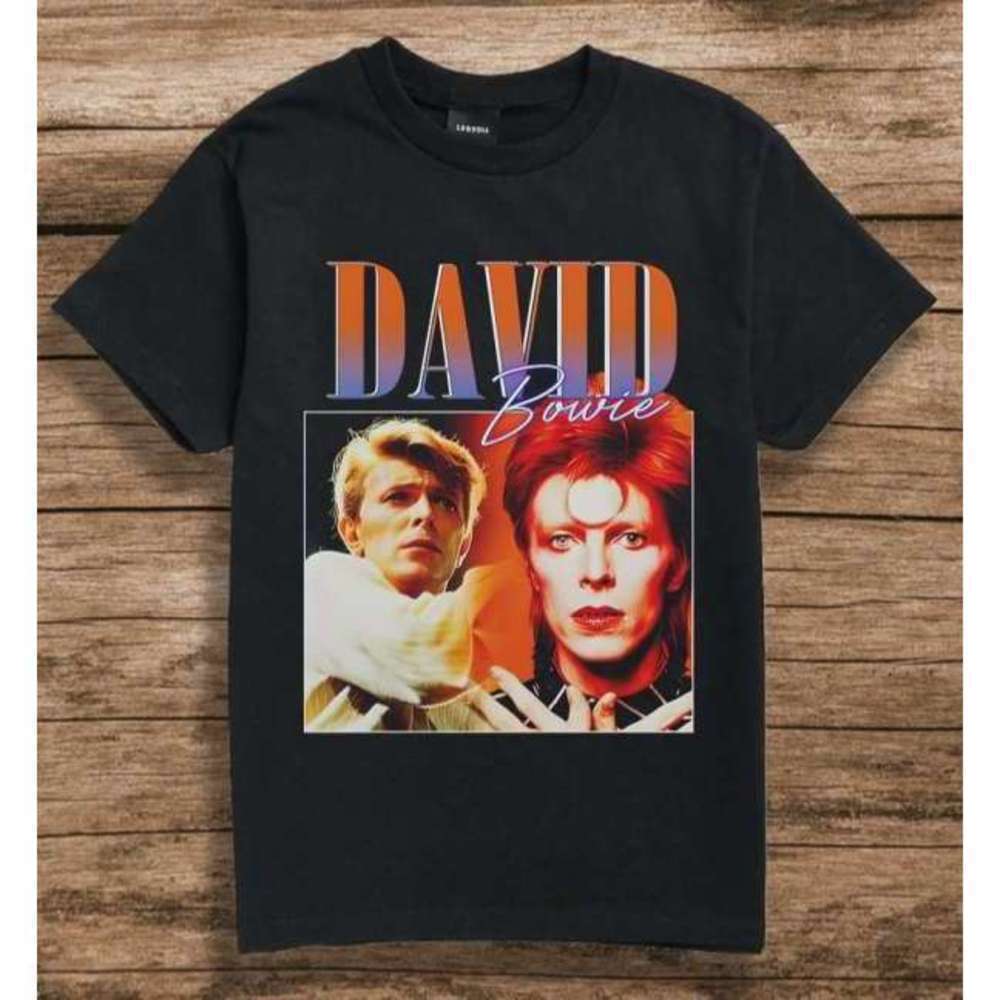 David Bowie Vintage Music Legend Fan Graphic Unisex T-Shirt